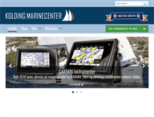 Tablet Screenshot of koldingmarine.dk